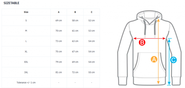 Pit Bull Kapuzenpullover Performance Pro Plus AJP